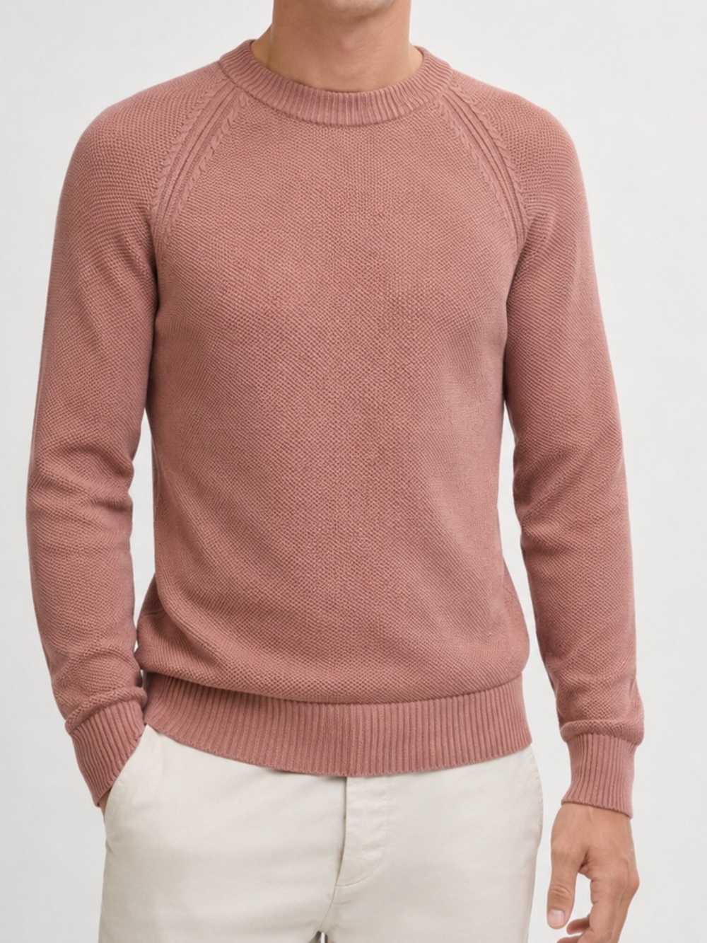 HUGO BOSS cotton knit crewneck size‎ Large